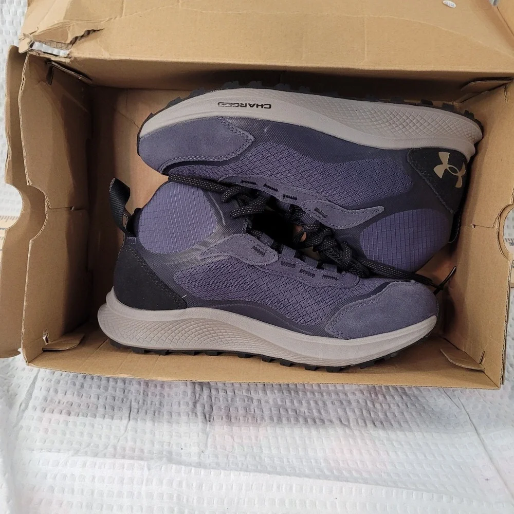 Under Armour Charged Bandit Trek 2 Mens‎ Hiking Boots Gray 3024267-500 Size 7